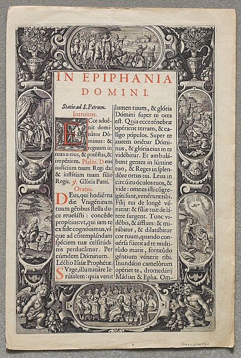In the Ephiphany of the Lord (In epiphania domini) Slider Image 1
